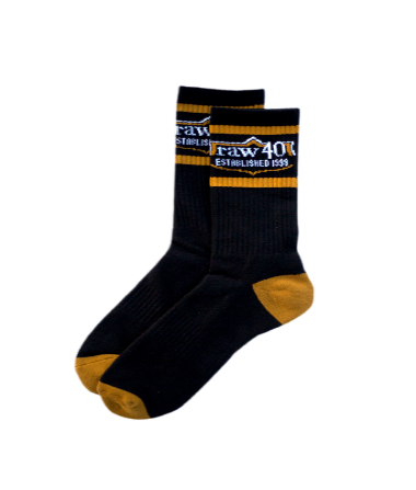 RAW40 Socks - Black