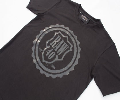 RAW40 T Shirt Black