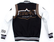 Load image into Gallery viewer, RAW40 Premium Varsity Jacket
