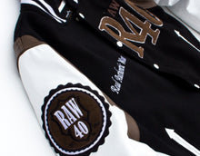 Load image into Gallery viewer, RAW40 Premium Varsity Jacket
